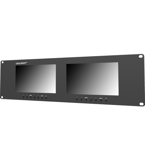 Lilliput RM-7024-VD Dual 7" Rackmount Monitors